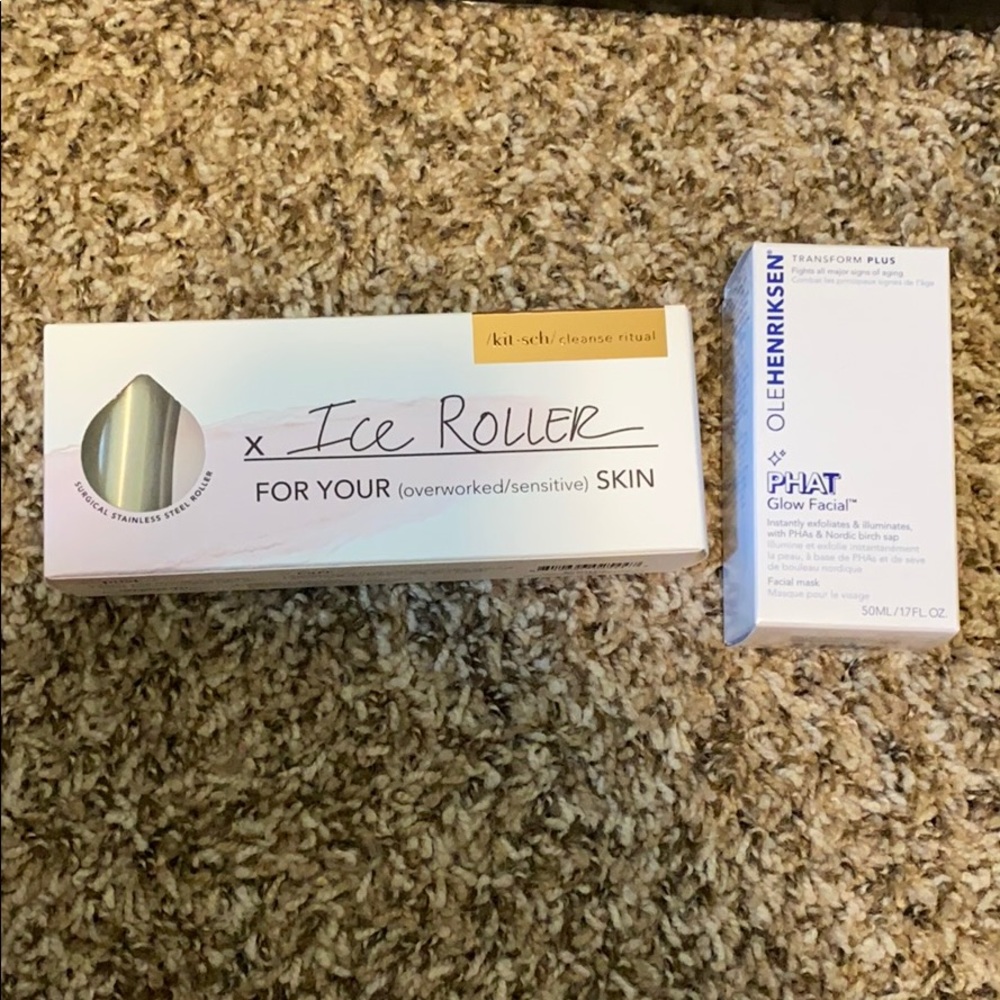 BUNDLED ice roller & phat glow facial